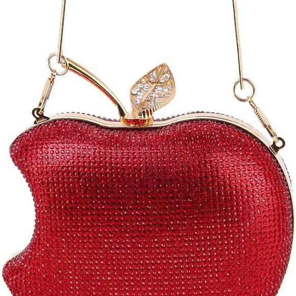 Women Mini Rhinestone Clutch Bag Diamond Evening Party Purse - Picture 1 of 8
